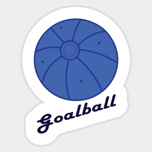 Goalball Sticker